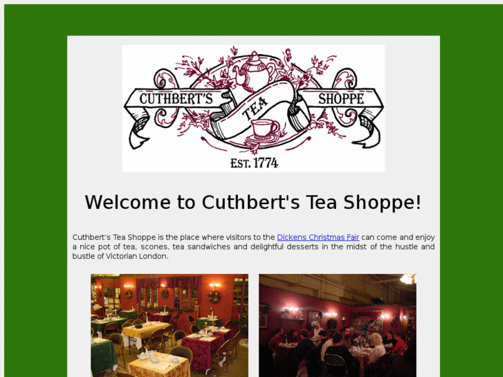 www.cuthbertsteashoppe.com