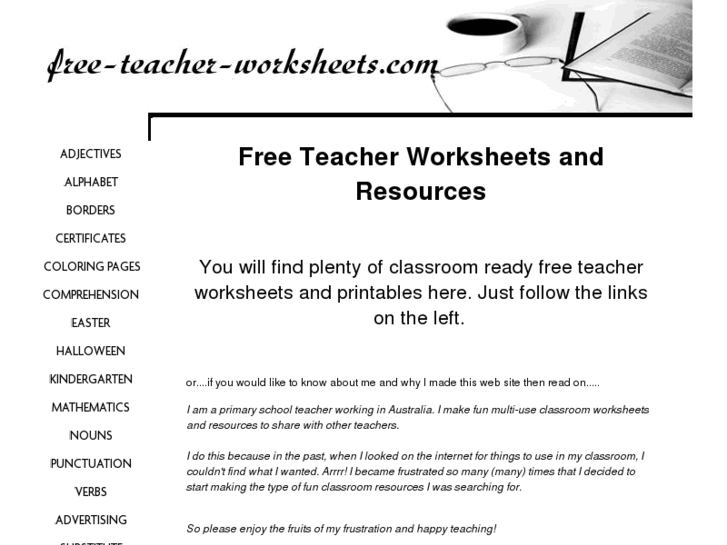 www.free-teacher-worksheets.com