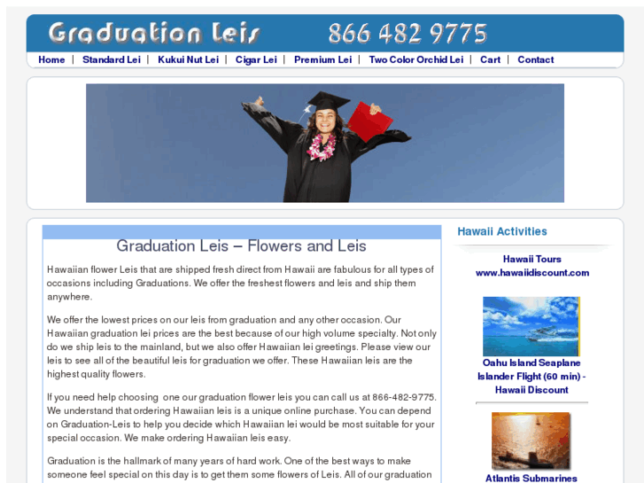 www.graduation-leis.com