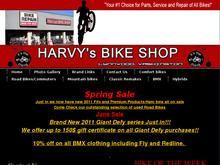 www.harveysbikeshop.com