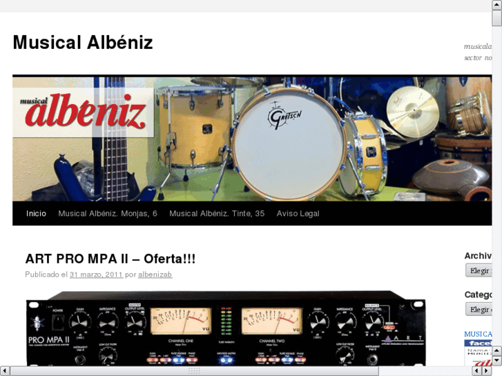 www.musicalalbeniz.com