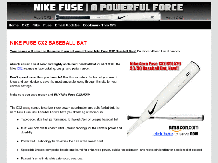 www.nikefusecx2baseballbat.com