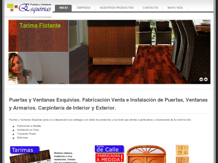 www.puertasyventanasesquivias.com