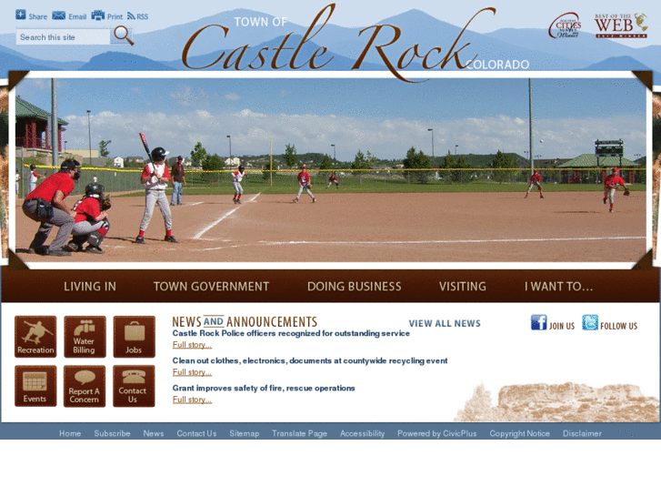 www.townofcastlerock.com