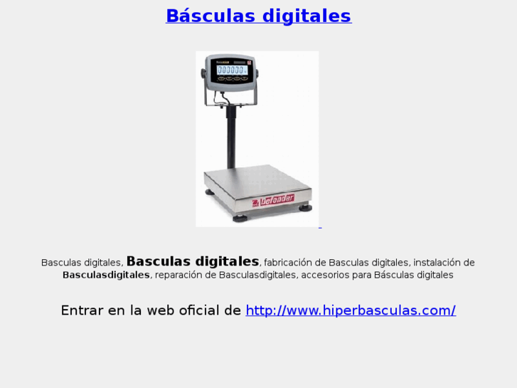 www.basculasdigitales.net
