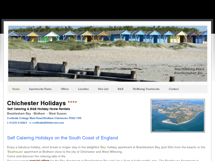 www.chichesterholidays.com