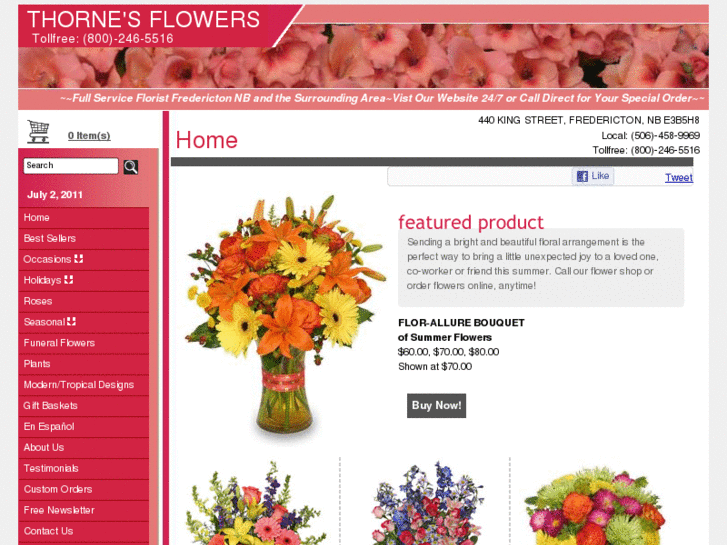 www.frederictonflorist.com