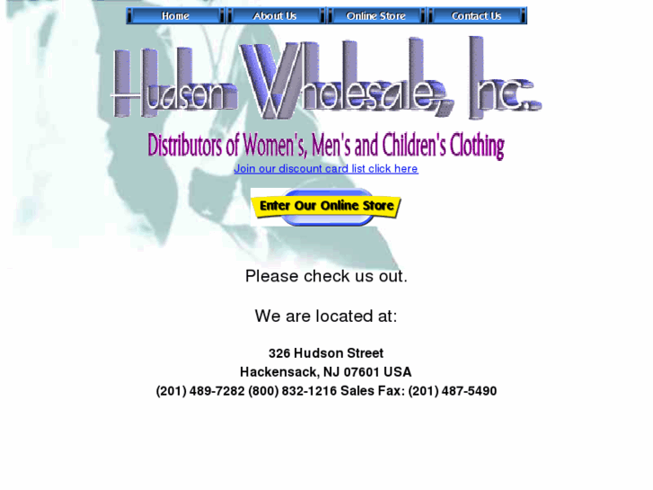 www.hudsonwholesale.com