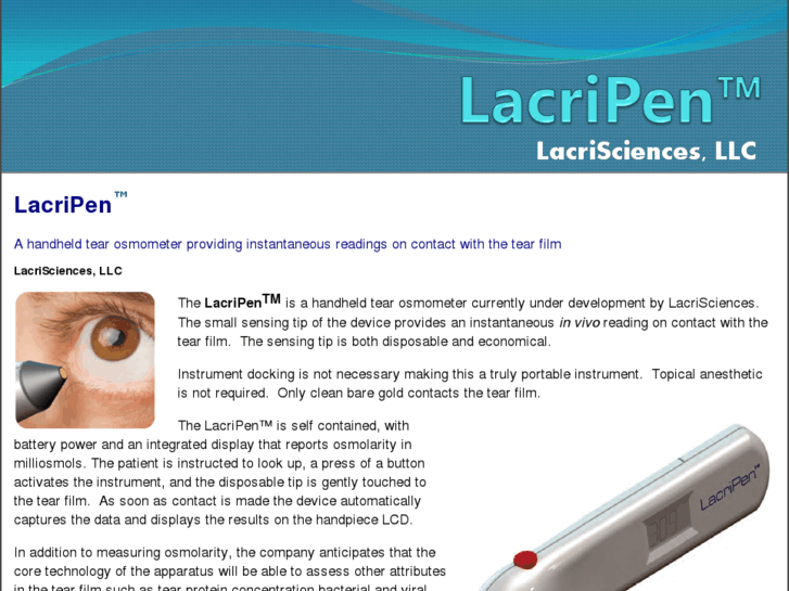 www.lacrisciences.com