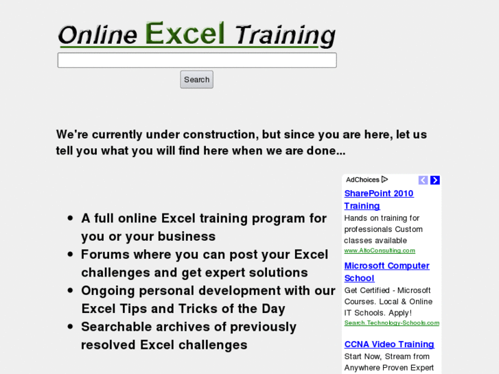 www.onlineexceltraining.com