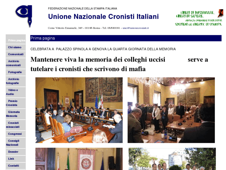 www.unionecronisti.it