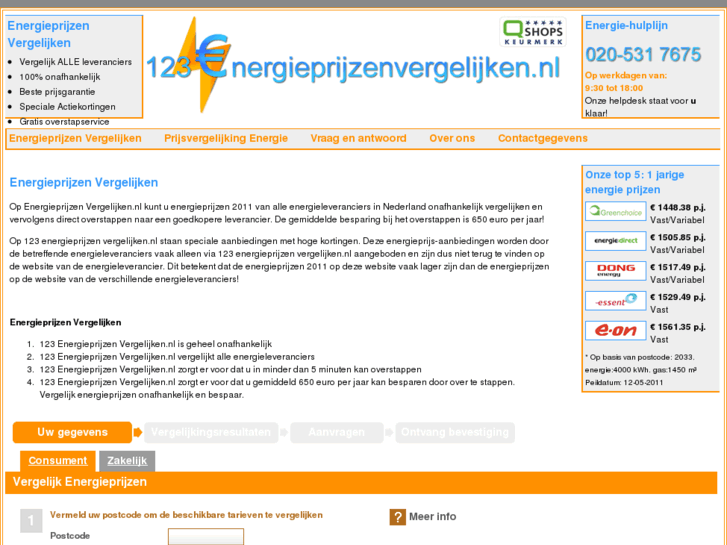 www.123energieprijzenvergelijken.nl