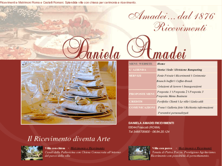 www.amadeiricevimenti.com