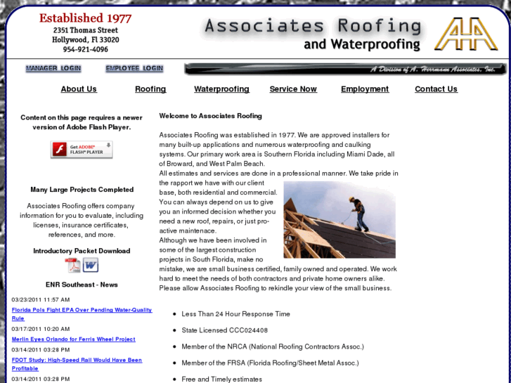 www.associatesroofing.net