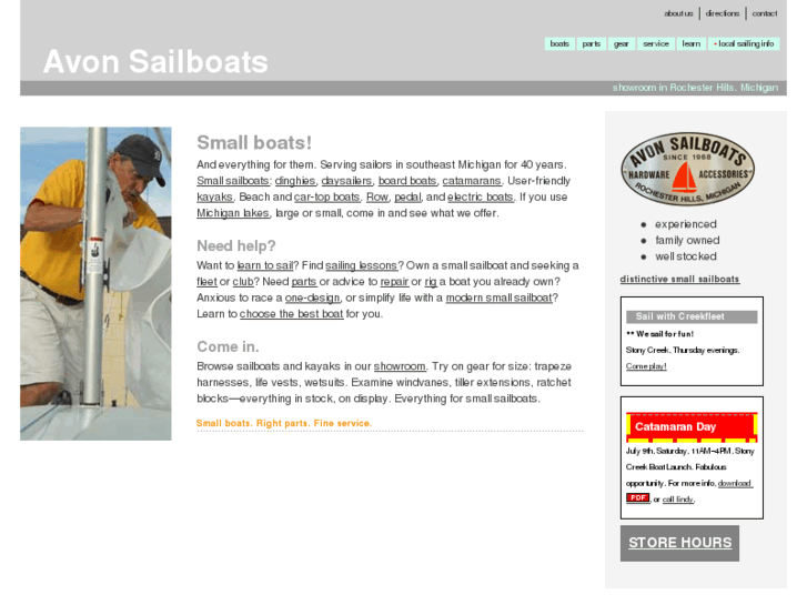 www.avonsailboats.com