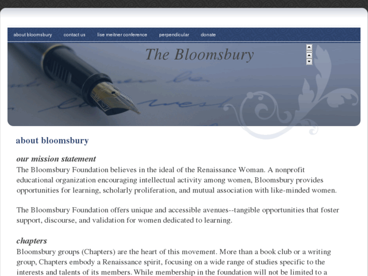 www.bloomsburyfoundation.com