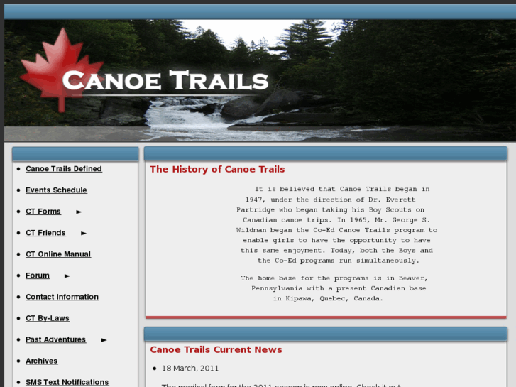 www.canoetrails.us