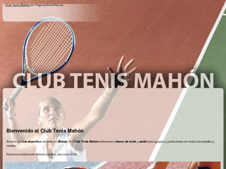 www.clubtenismahon.com