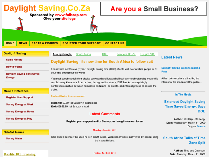 www.daylightsaving.co.za