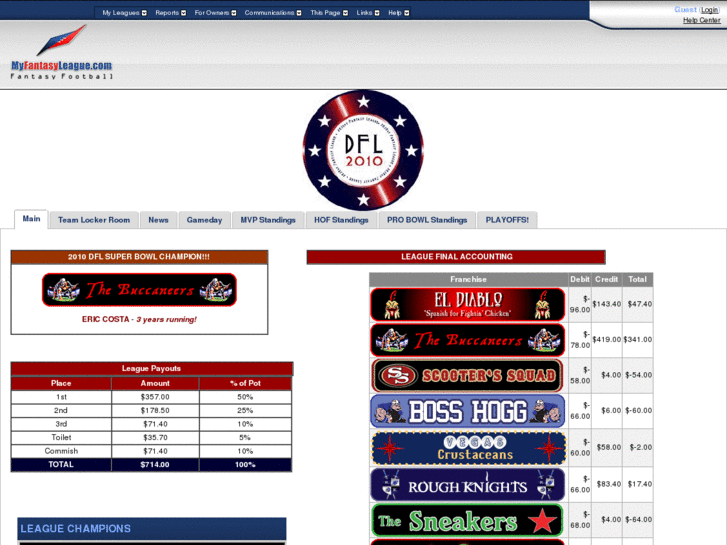 www.desertfantasyleague.com