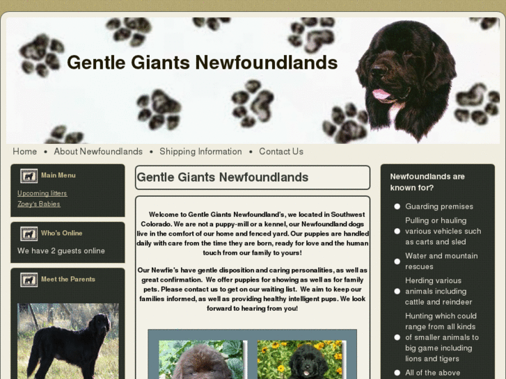 www.gentlegiantsnewfoundlands.com