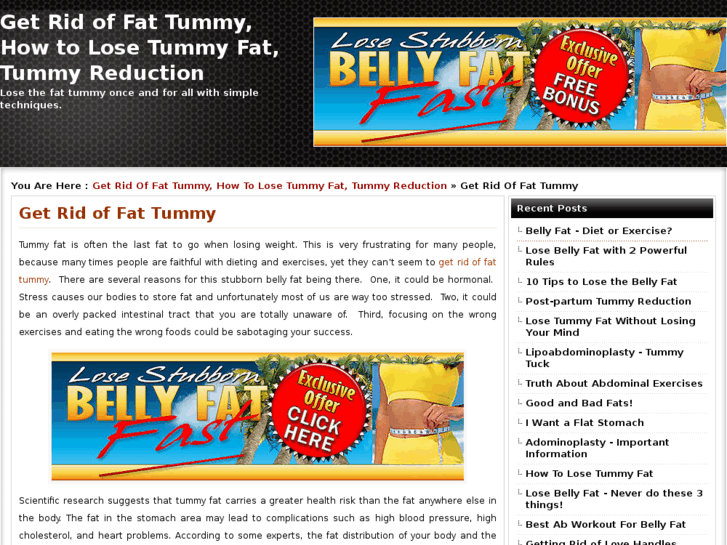 www.getridoffattummy.com