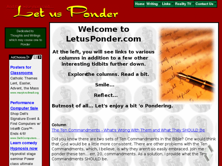 www.letusponder.com