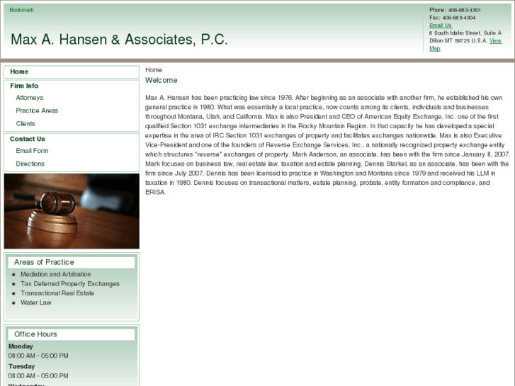 www.maxhansenlaw.com