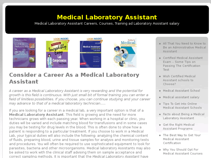 www.medicallaboratoryassistant.net