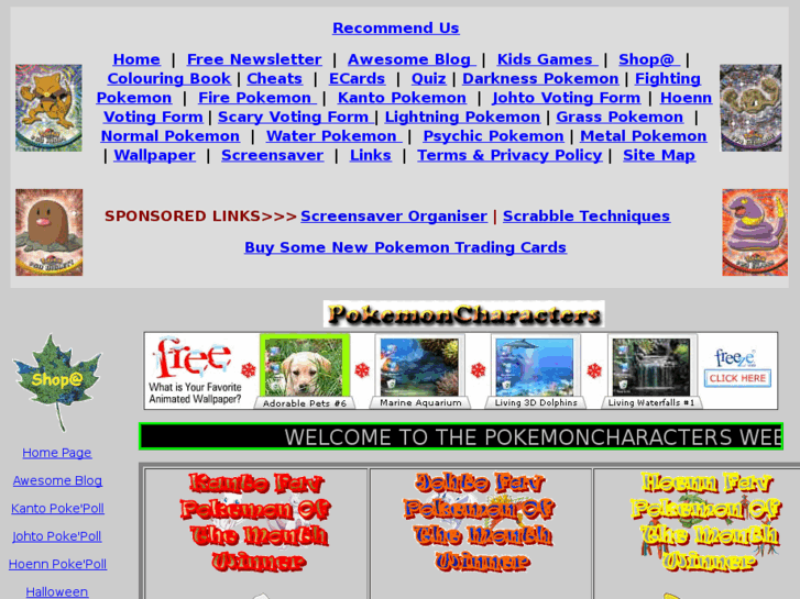 www.pokemoncharacters.com
