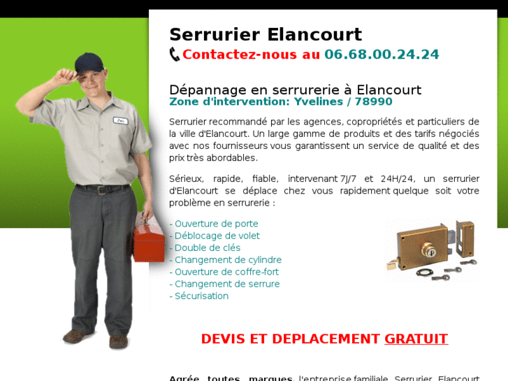 www.serrurerieelancourt.net