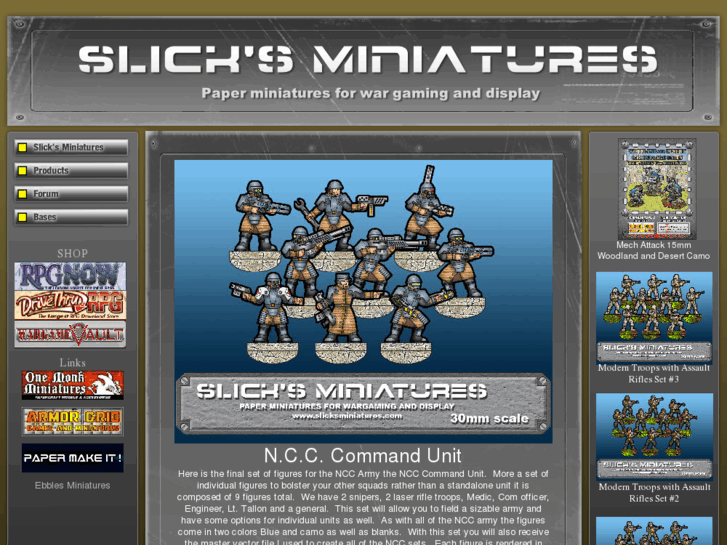 www.slicksminiatures.com