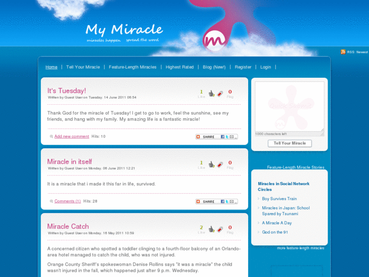 www.tellmymiracle.com