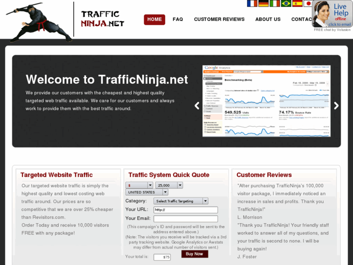 www.trafficninja.net