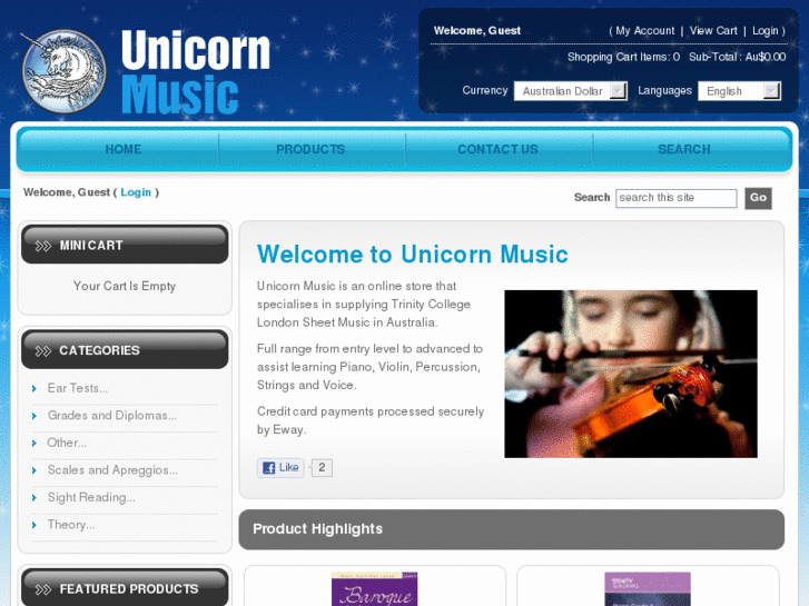 www.unicornmusic.com.au