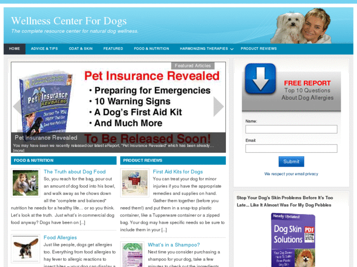 www.wellnesscenterfordogs.com