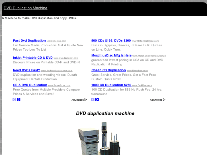 www.dvdduplicationmachine.com