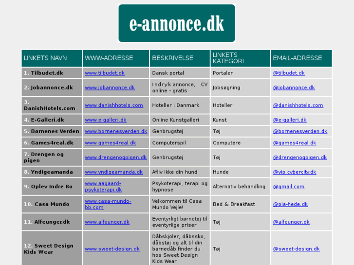 www.e-annonce.dk