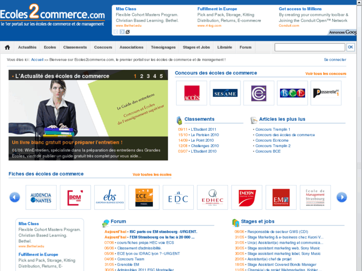 www.ecole2commerce.com