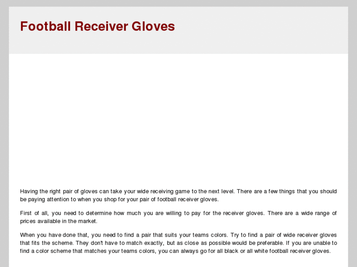 www.footballreceivergloves.com