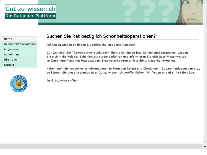 www.gut-zu-wissen.ch