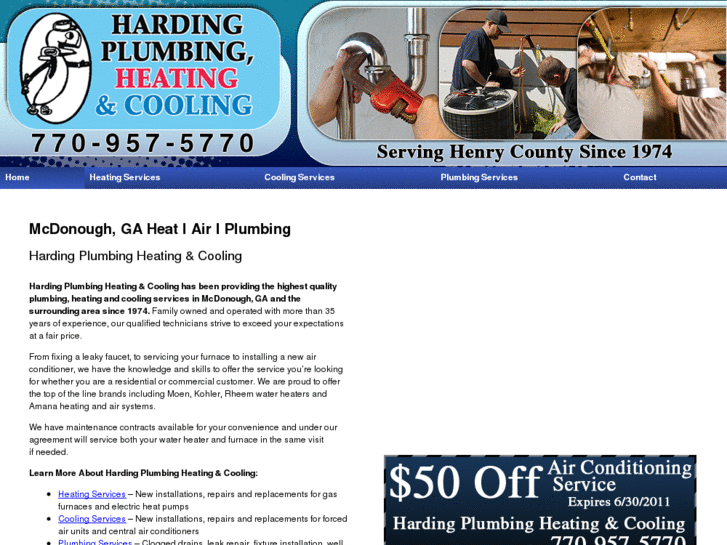 www.hardingplumbingandhvac.com