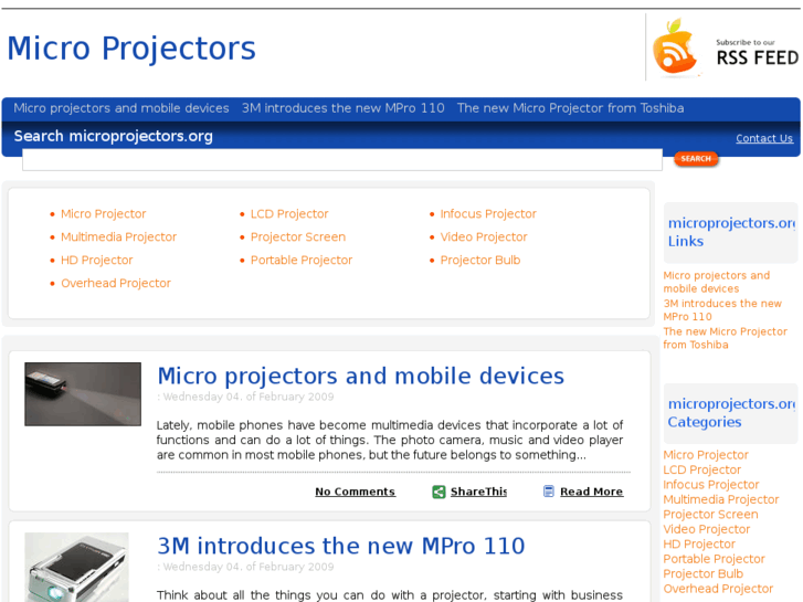 www.microprojectors.org