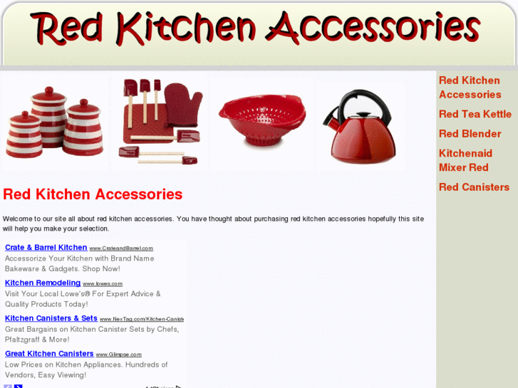 www.redkitchenaccessories.net