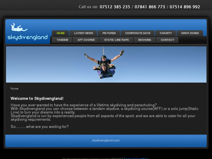 www.skydivengland.com