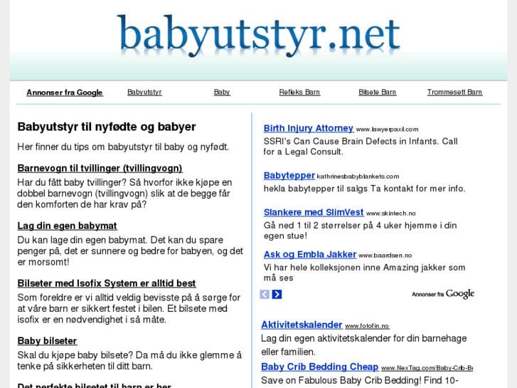 www.babyutstyr.net