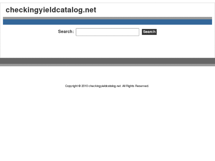 www.checkingyieldcatalog.net