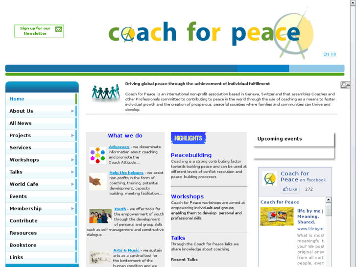 www.coachforpeace.org