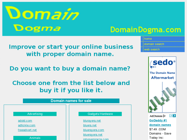 www.domaindogma.com