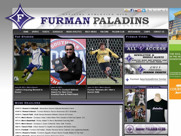 www.furmanpaladins.com